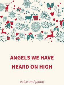 Angels We Have Heard On High Pochette