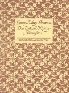 Fantasía, Douzaine II n.º7: Lentement, TWV 33:19 Imagen de portada