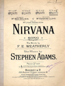 Nirvana Copertina