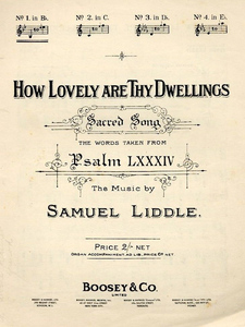 How Lovely Are Thy Dwellings Copertina