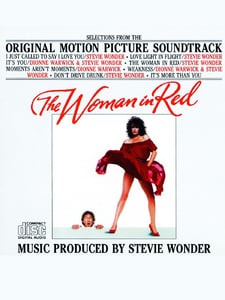 The Woman In Red Copertina