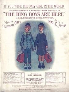 If You Were The Only Girl In The World Pochette