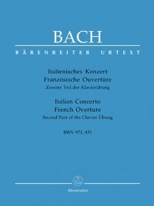 Obertura en estilo francés, BWV 831: 5/6. Passepied I y II Imagen de portada