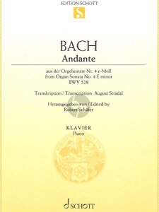 Sonate pour orgue n° 4, BWV 528 : 2. Andante Pochette