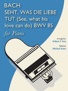 Seht, was die Liebe tut (See what his love can do), BWV 85 Imagen de portada