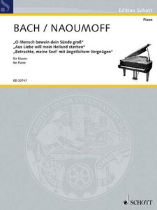 Aus Liebe will mein Heiland sterben, BWV 244 Copertina