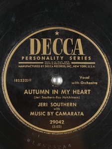 Autumn In My Heart Copertina