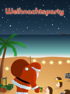 Weihnachtsparty Artwork