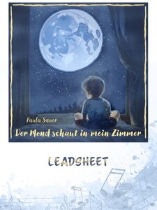 Der Mond schaut in mein Zimmer Artwork