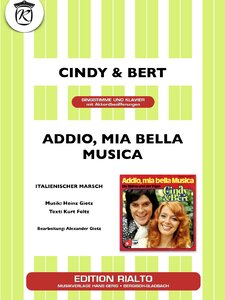 Addio, Mia Bella Musica Artwork