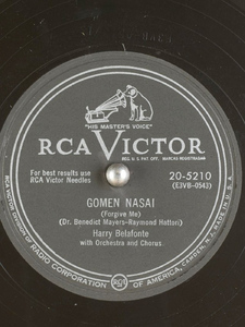 Gomen-Nasai (Forgive Me) Pochette