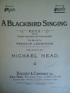 A Blackbird Singing Pochette