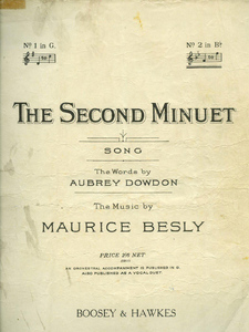 The Second Minuet Artwork
