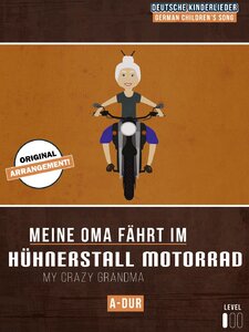 Meine Oma fährt im Hühnerstall Motorrad Artwork