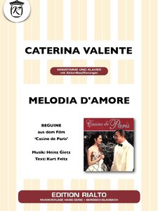Melodia d'amore Copertina
