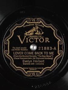 Lover Come Back to Me Artwork