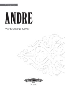 Vier Stücke für Klavier Artwork