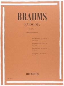 Rhapsodie in Es-Dur, Op. 119 Nr. 4 Artwork