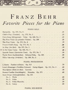 Im Zigeunerlager, Op. 424 Nr. 3 Artwork