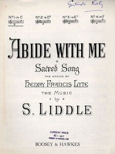 Abide With Me Copertina