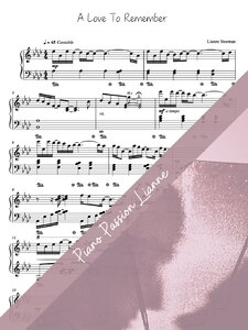A Love To Remember Copertina