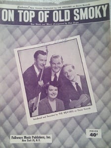 On Top Of Old Smoky Copertina