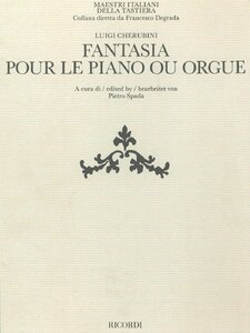 Fantasia Pour Le Piano Ou Orgue Imagen de portada