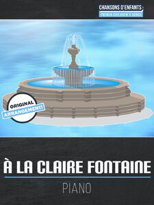 À la claire fontaine Artwork