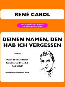 Deinen Namen, den hab ich vergessen Artwork