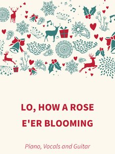 Lo, How A Rose E'er Blooming Pochette