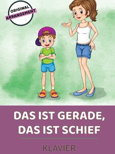 Das ist gerade, das ist schief Artwork