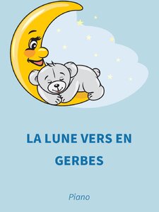 La lune vers en gerbes Artwork