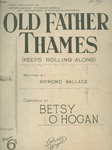 Old Father Thames (Keeps Rolling Along) Copertina