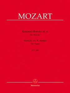 Concert Rondo in A Major, KV 386 Artwork