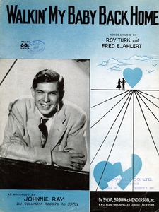 Walkin' My Baby Back Home Copertina