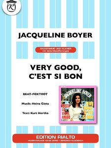 Very Good, c'est si bon Artwork