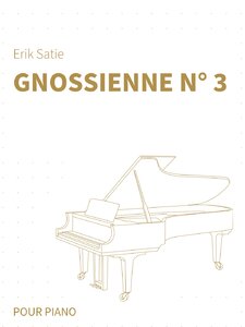 Gnossienne No. 3 Pochette