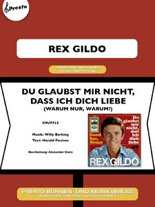 Du glaubst mir nicht, dass ich dich liebe (Warum nur, warum?) Artwork