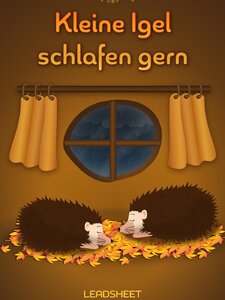 Kleine Igel schlafen gern Artwork