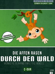 Die Affen rasen durch den Wald Pochette