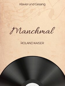Manchmal Copertina