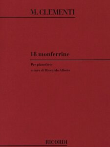 Monferrina in G Major, T. WO 18 Copertina