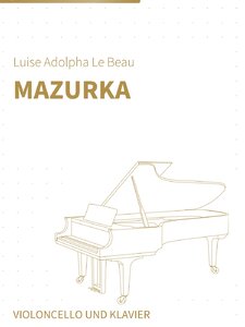 4 Pieces, Op. 24: No. 4 Mazurka in A Minor Artwork