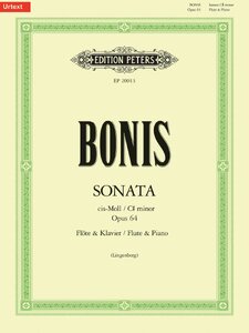 Sonata for Flute and Piano in C-sharp Minor, Op. 64 Imagen de portada