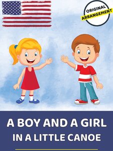 A Boy And A Girl In A Little Canoe Imagen de portada
