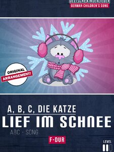 A,B,C die Katze lief im Schnee Artwork
