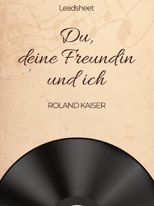 Du, deine Freundin und ich Pochette