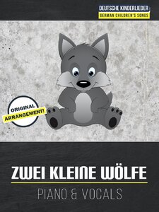 Zwei kleine Wölfe Artwork