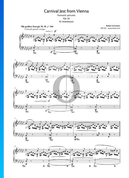 Faschingsschwank aus Wien, Op. 26: 4. Intermezzo