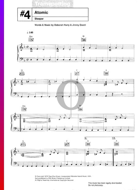 Atomic Musik-Noten